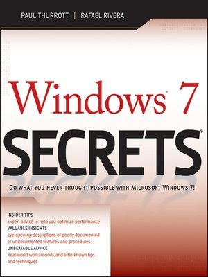 cover image of Windows 7 Secrets